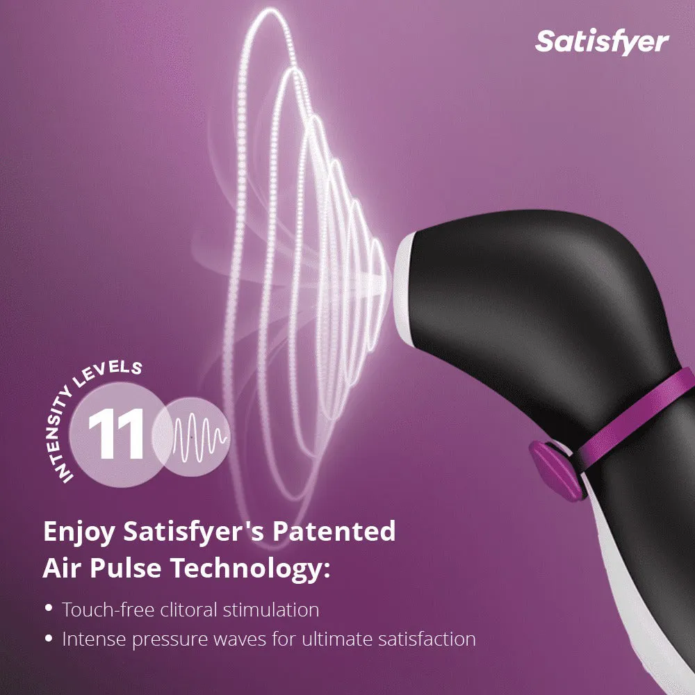 Satisfyer Penguin Clitoral Stimulator Clit Sucker Vibrator USB