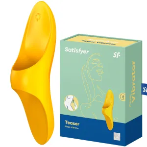 Satisfyer Teaser USB Rechargeable Finger Vibrator Clitoral Stimulator Sex Toy