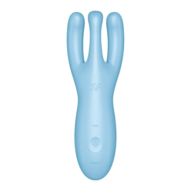 Satisfyer Threesome 4 Connect App Layon Vibrator Blue
