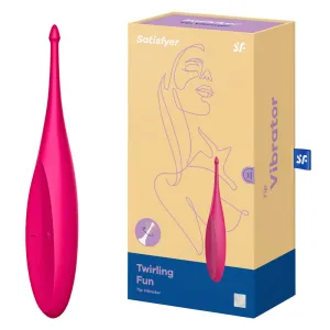 Satisfyer Twirling Fun Clitoral Stimulator Vibrator Erogenous USB Sex Toy