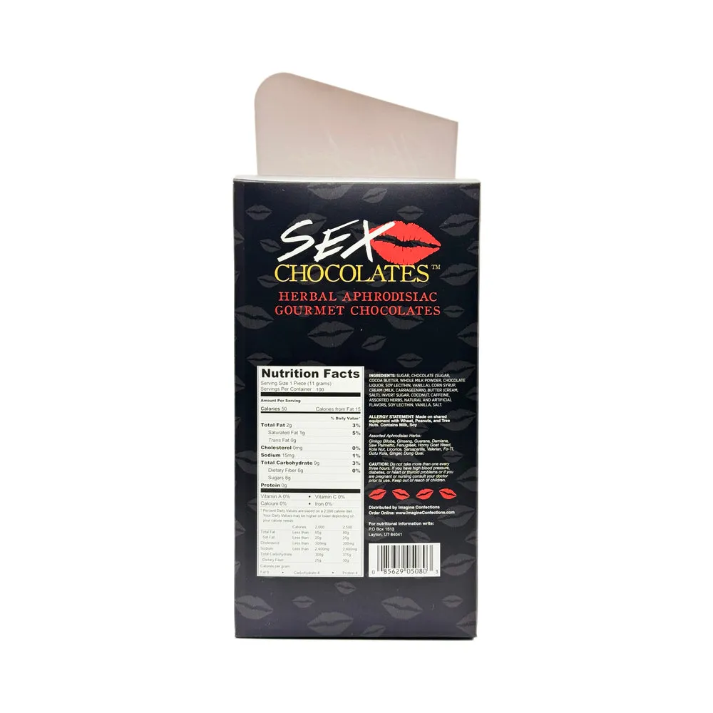 Sex Chocolates Amaretto Display Box (100ct Display)