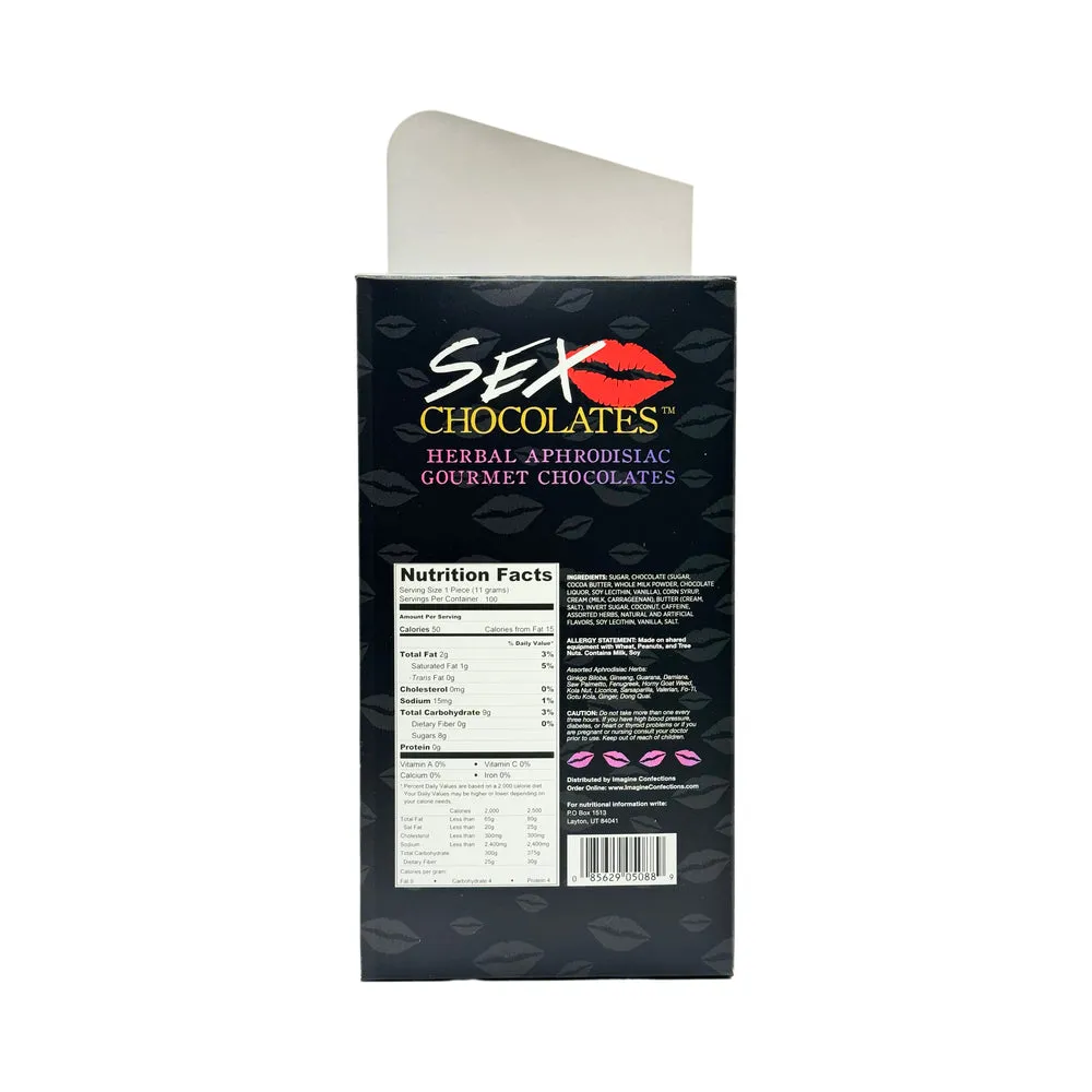 Sex Chocolates Birthday Sex Display Box (100ct Display)