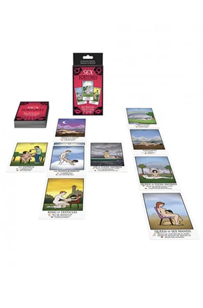 Sex Fortunes Tarot Cards For Lovers Game