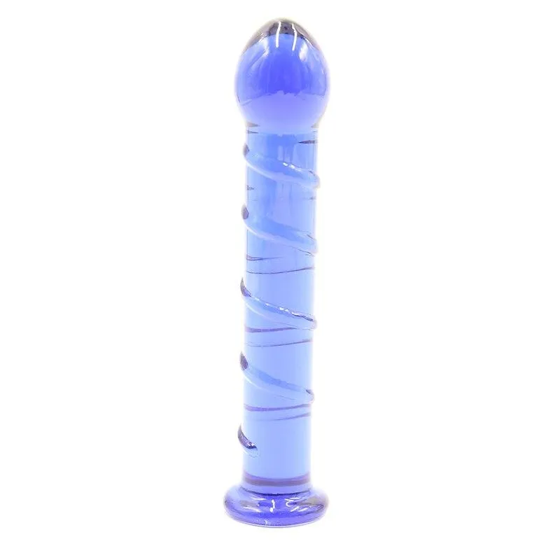 Sex Pyrex Glass Dildo Artificial Dick Male Genital Penis