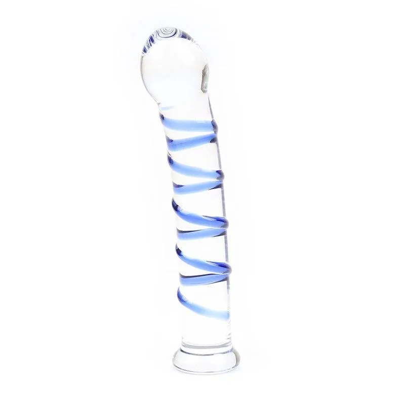 Sex Pyrex Glass Dildo Artificial Dick Male Genital Penis