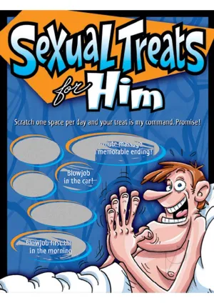 Sex Treats For Him Scratcher