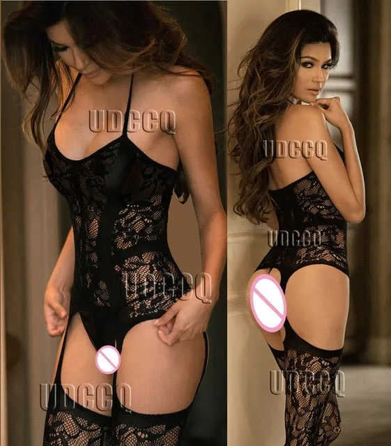Sexy FishNet Lingerie Babydoll baby doll dress wedding night Underwear intimates Chemises Body stocking costumes Negligees 9911