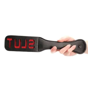 Shots - Ouch BDSM Slut Paddle (Black)