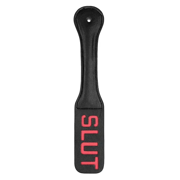 Shots - Ouch BDSM Slut Paddle (Black)