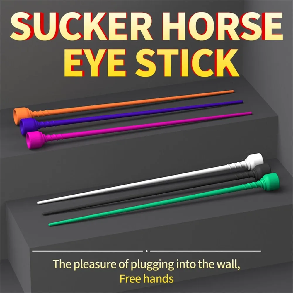 Silicone Long Urethral Sounding Penis Plug Cum Stopper Male Sex Toy