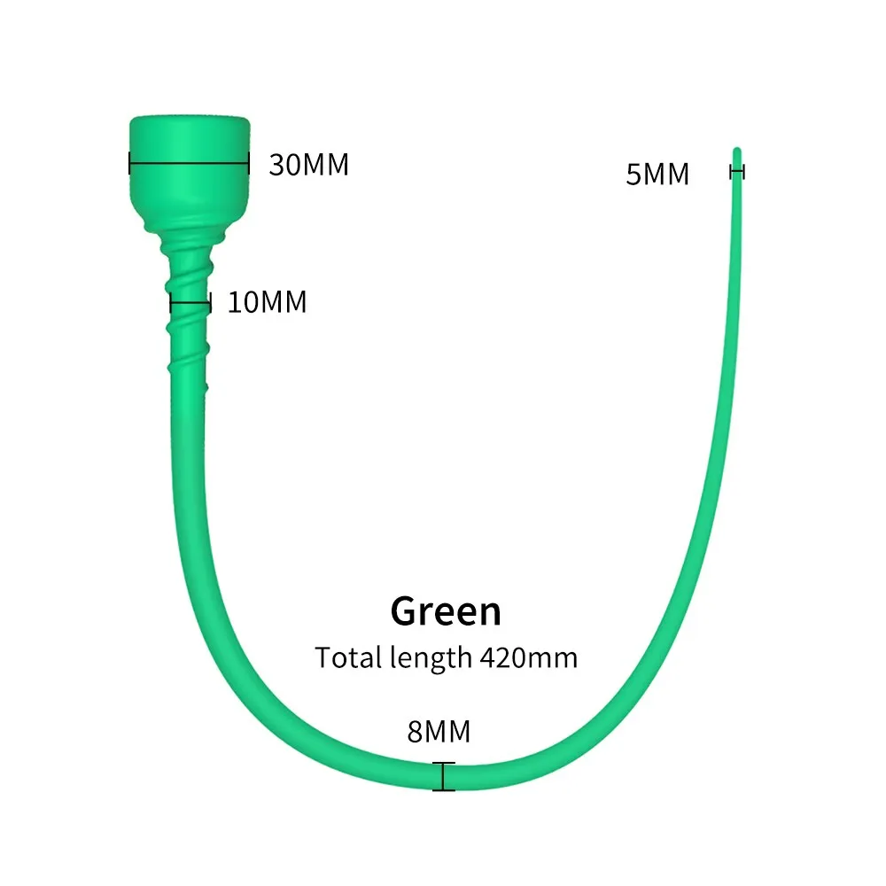 Silicone Long Urethral Sounding Penis Plug Cum Stopper Male Sex Toy