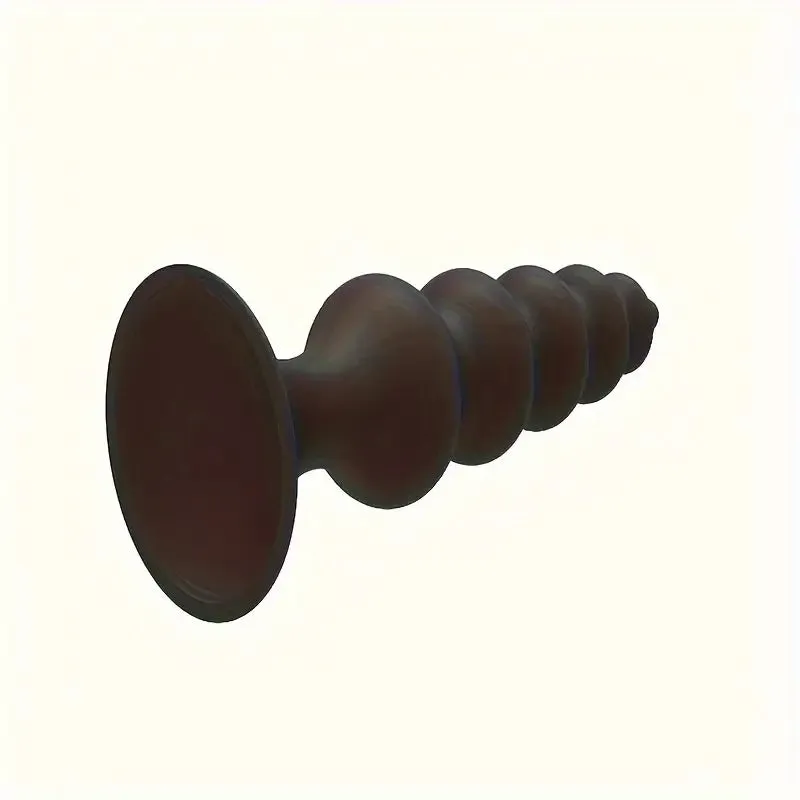 Silicone Suction Cup Penis Plug Small Anal Plug Rear Court Sex Toy