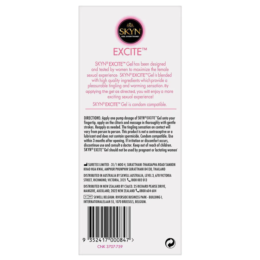 Skyn Excite For Her Warming Tingling Clitoral Stimulant Climax Gel