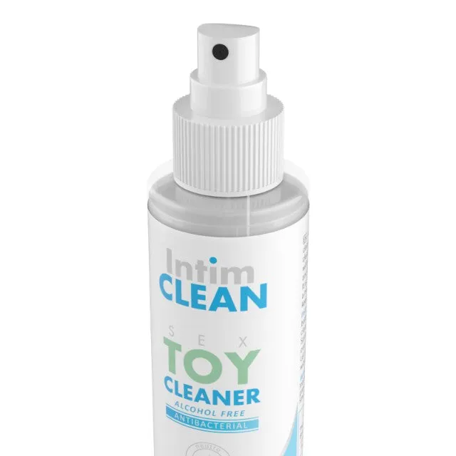 Spray IntimCLEAN Sex Toy Cleaner. pentru curățarea și igienizarea jucăriilor sexuale. fără alcool. 100 ml
