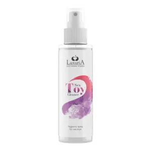 Spray LUXURIA Sex Toy Cleaner. pentru curățarea și igienizarea jucăriilor sexuale. efect rapid. fără alcool. 100 ml