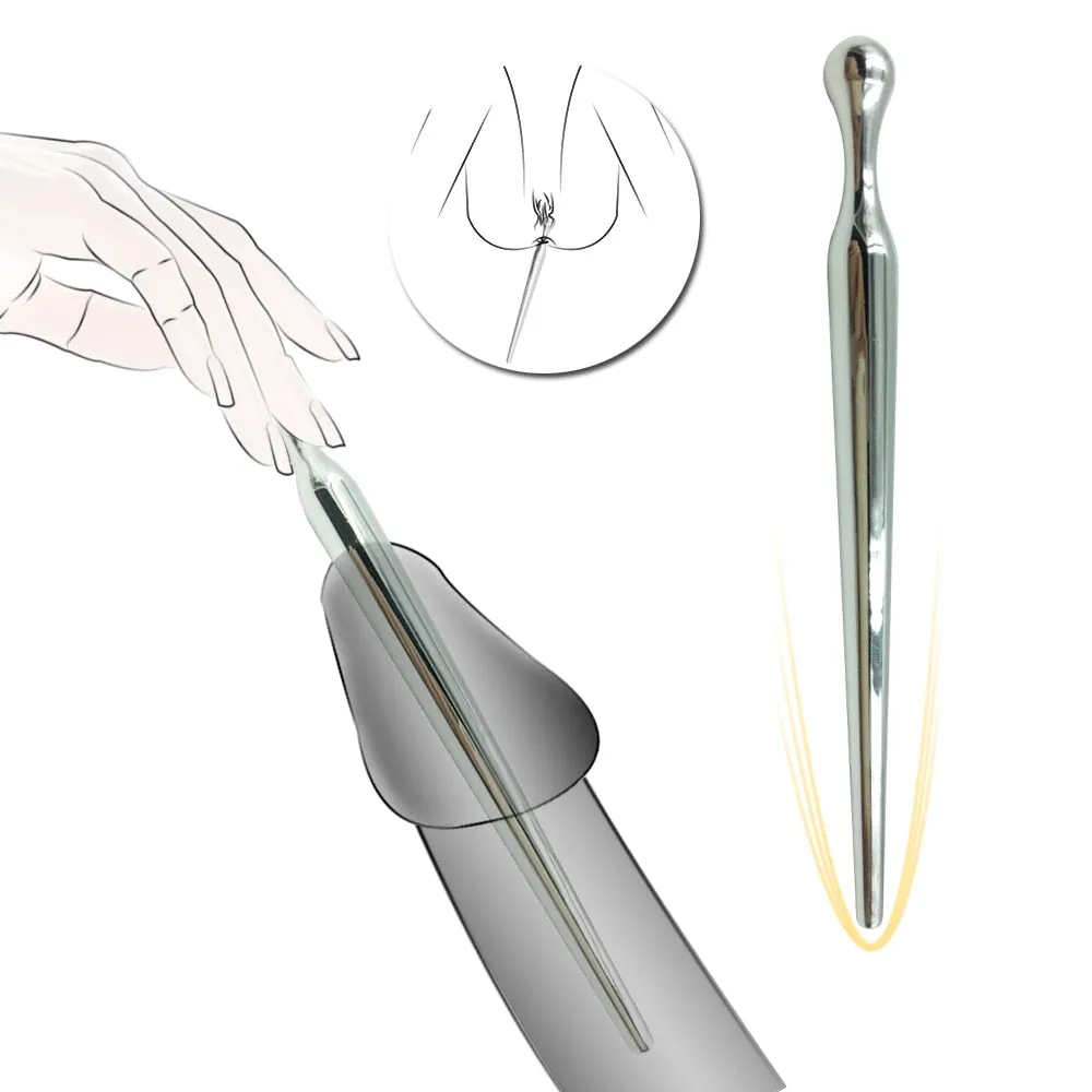 Stainless Steel Penis Plug Urethral Sounding Sex Toy For Men