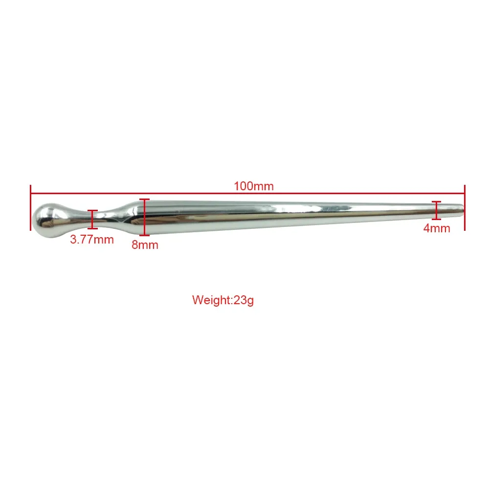 Stainless Steel Penis Plug Urethral Sounding Sex Toy For Men
