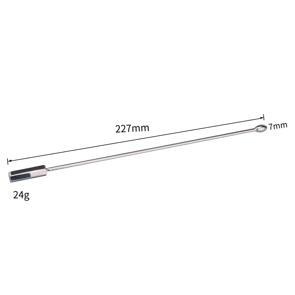 Stainless Steel Urethra Sounding Penis Plug Cum Stopper For Men