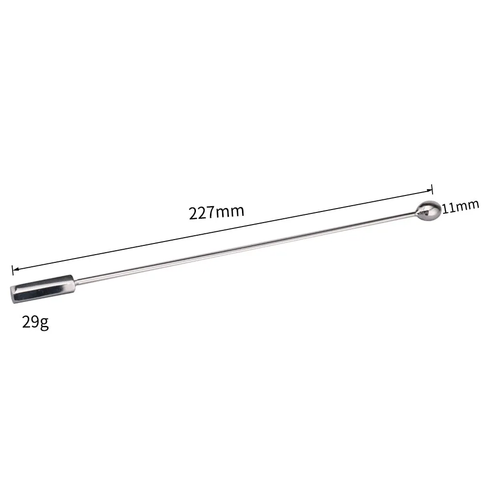 Stainless Steel Urethra Sounding Penis Plug Cum Stopper For Men