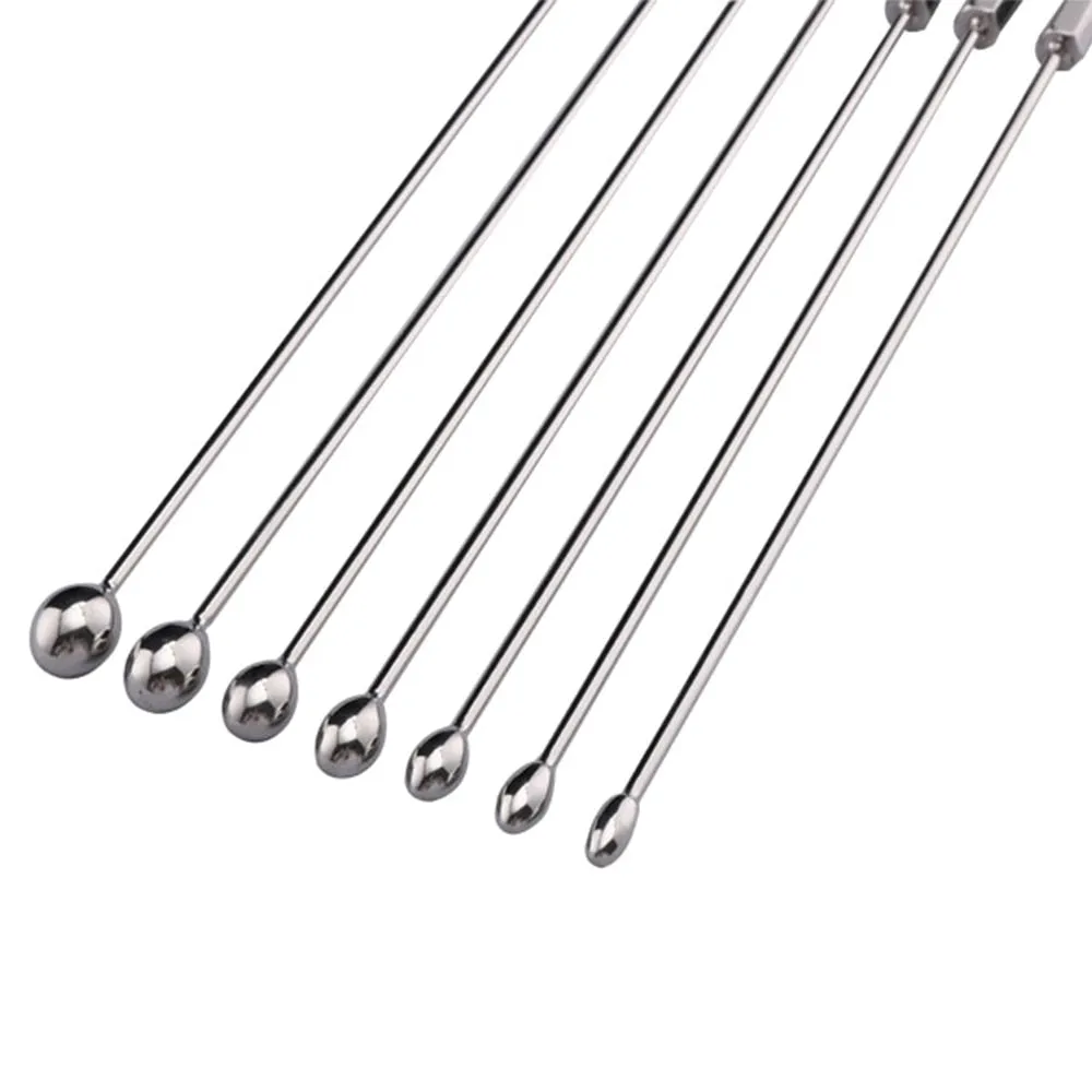 Stainless Steel Urethra Sounding Penis Plug Cum Stopper For Men