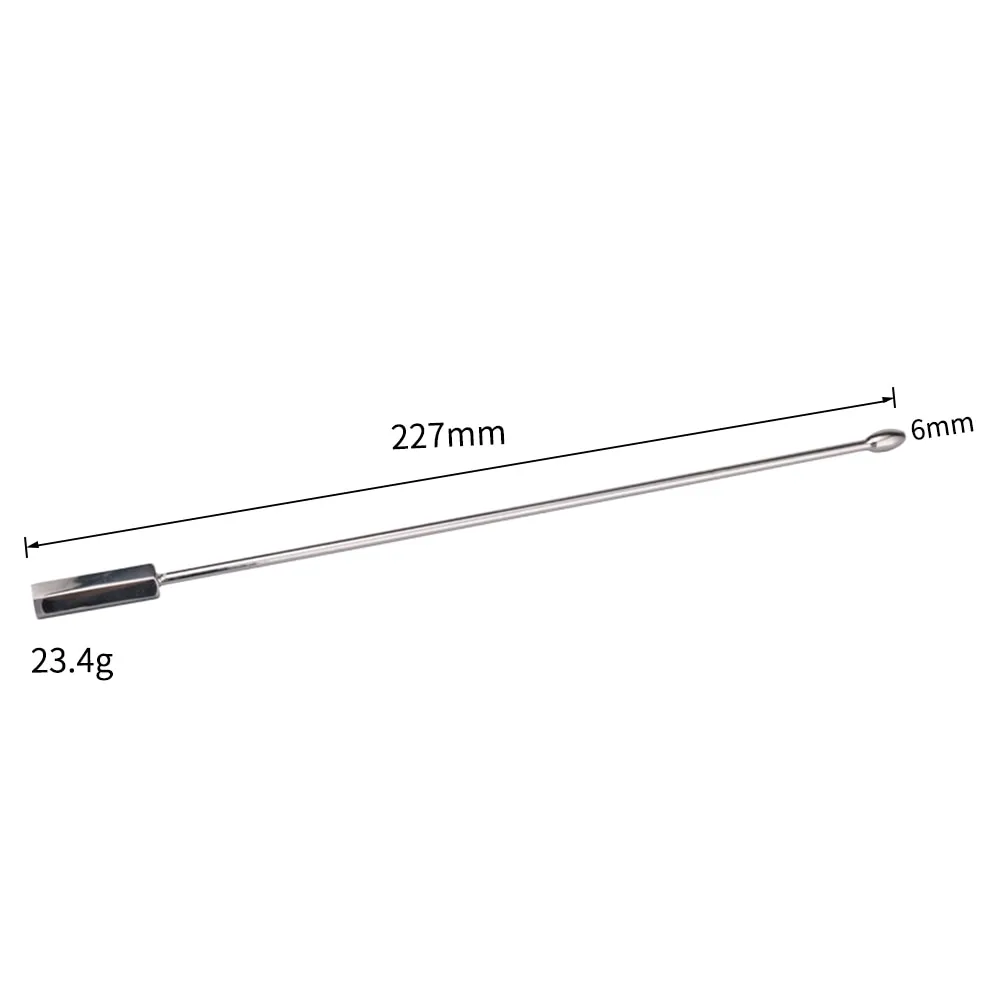 Stainless Steel Urethra Sounding Penis Plug Cum Stopper For Men