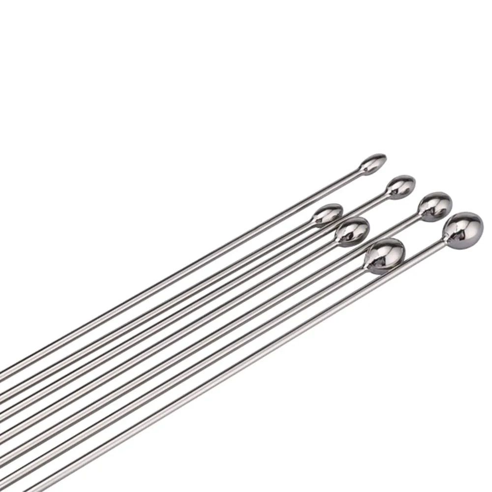 Stainless Steel Urethra Sounding Penis Plug Cum Stopper For Men