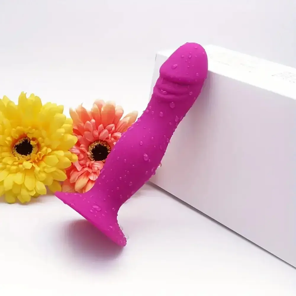 Suction Cup Anal Plug Dildo Anus Vagina Simulation Adult Sex Toy