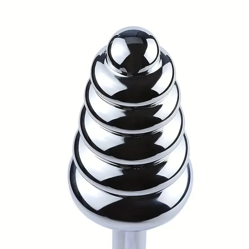 Thread Anal Plug Metal Butt Plug Anal Beads Prostate Massager Sex Toy