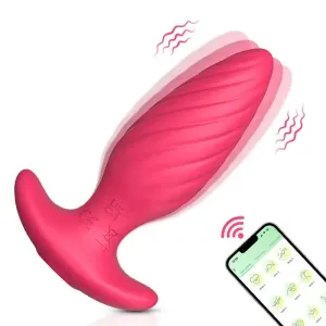 Thrusting Sex Toy Anal Plug Vibrating Butt Plug G Spot Prostate Vibrator