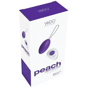 VeDO - Peach Rechargeable Egg Vibrator