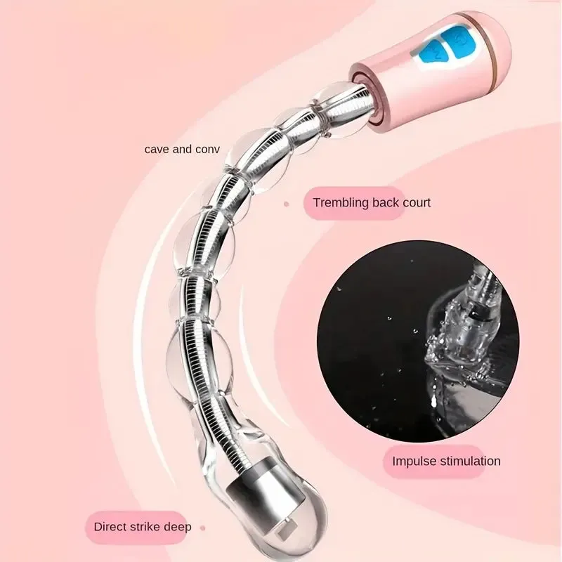 Vibrating Anal Beads 12 Modes USB Rechargeable Anal Sex Toy