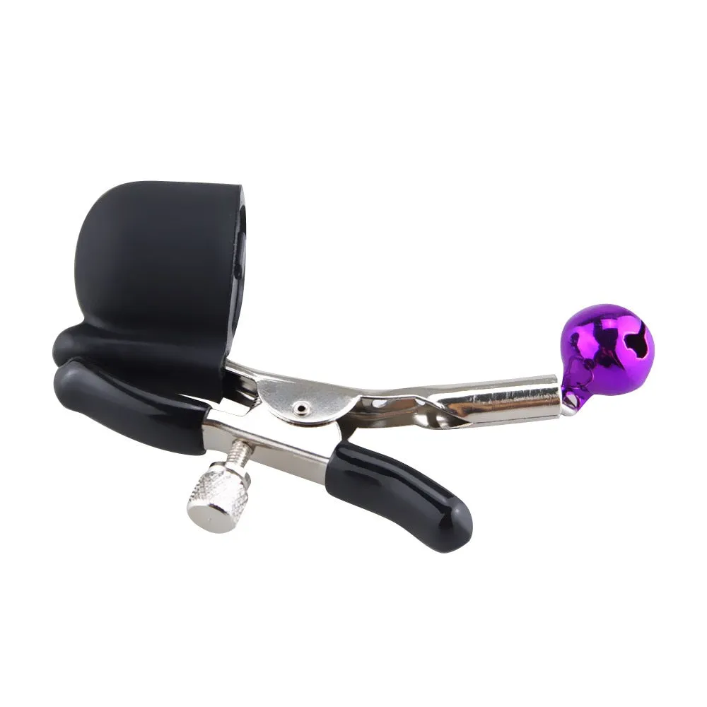 Vibrating Nipple Clip Sex Slave Breast Nipple Clamp