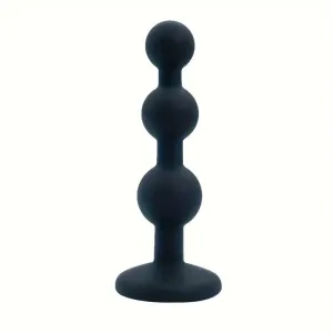 Wear 3 Balls Anal Plug G-Spot Toy Pulling Beads Anal Sex Toy