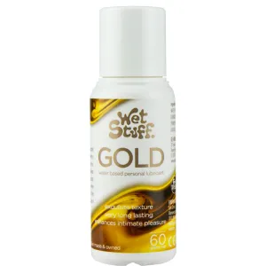Wet Stuff Gold 60g Bottle Water-Based Lubricant Sex Lube