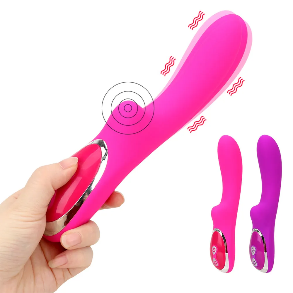 XXOO G-Spot Vibrator Flexible Rabbit Magnetic USB Rechargeable Female Sex Toy